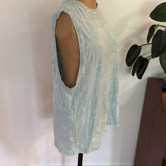 Lululemon 10 All Yours Tank Top Cloudy Wash Arctic Green Sleeveless Top VGUC - Picture 3 of 13